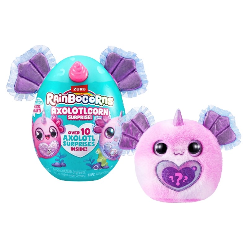 Set Jucării de Pluș Interactiv Zuru Rainbocorns Sparkle Heart