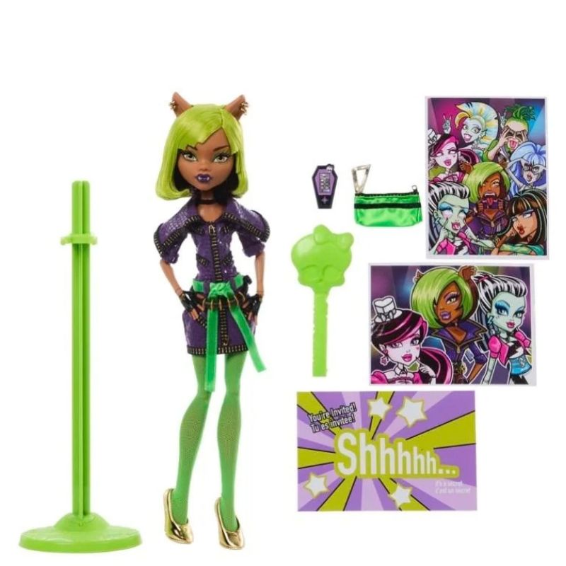 OUTLET! Lalka Kolekcjonerska Monster High Dawn of the Dance 2026 Laleczka Modowa + Akcesoria Oryginalna Clawdeen Wolf