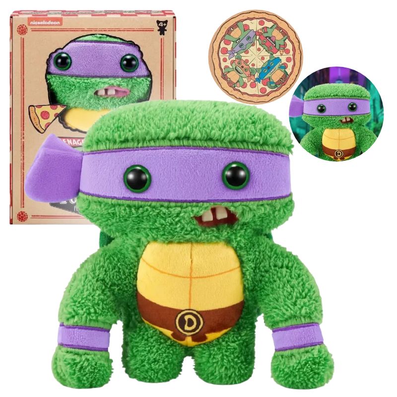 Fuggler Funny Ugly Monster X Żółwie Ninja Donatello Brzydki Pluszak Straszna Śmieszna Maskotka 4+