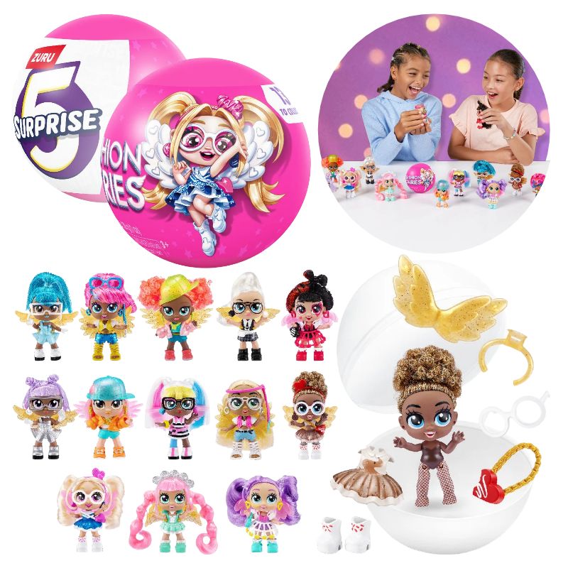 Kula Niespodzianka Suprise Fashon Fairies Figurka Lalka Dla Dzieci Mała Laleczka Kapsuła 3+