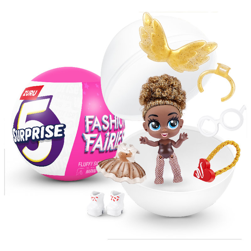 Kula Niespodzianka Suprise Fashon Fairies Figurka Lalka Dla Dzieci Mała Laleczka Kapsuła 3+