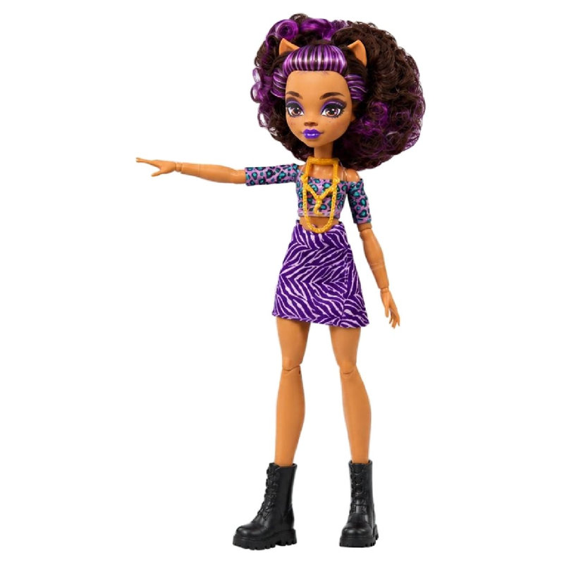  Mattel Monster High Lalka Modowa Clawdeen Wolf Czarująca Figurka Dla Dzieci 27 Cm Jml47