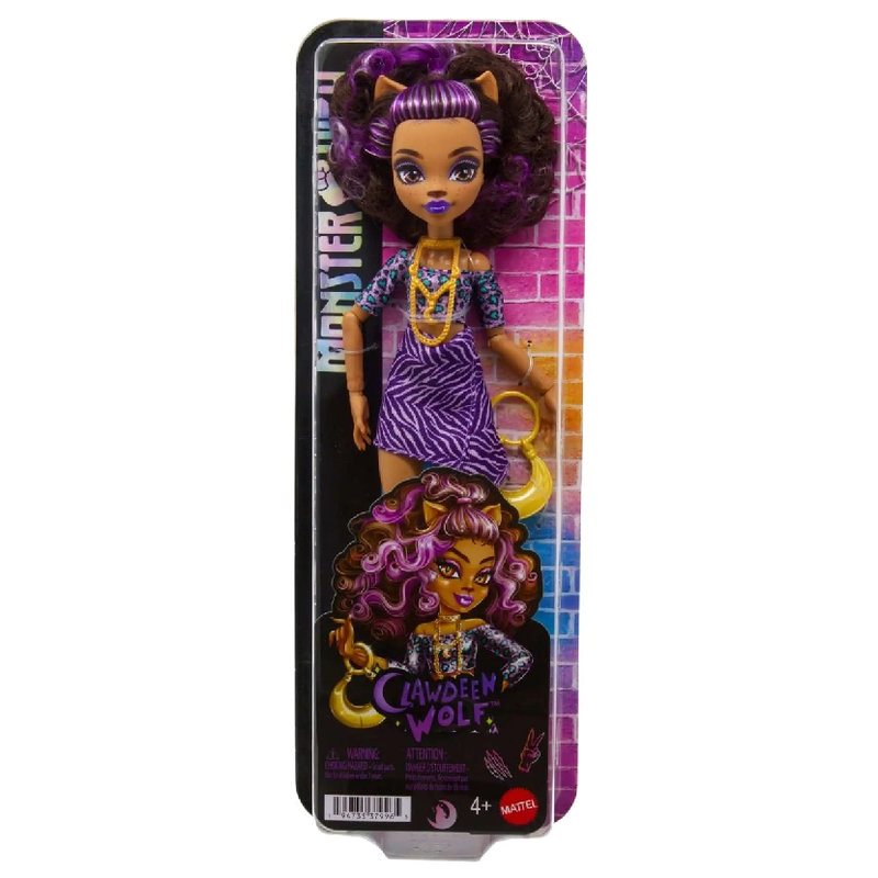  Mattel Monster High Lalka Modowa Clawdeen Wolf Czarująca Figurka Dla Dzieci 27 Cm Jml47