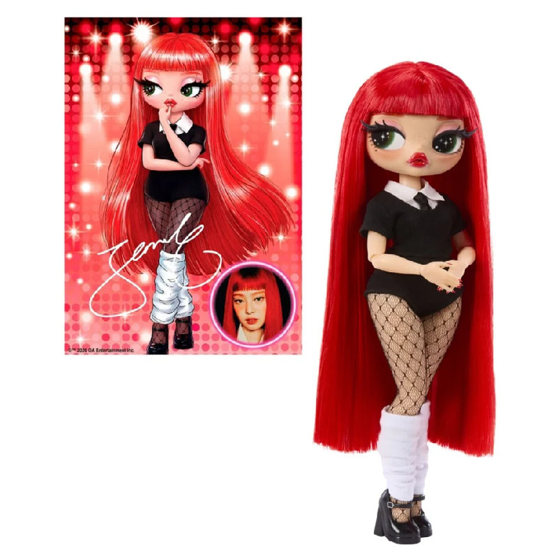  LOL Surprise K-POP Lalka Laleczka Figurka Modowa Kolekcjonerska Z Plakatem Jennie Ruby 4+