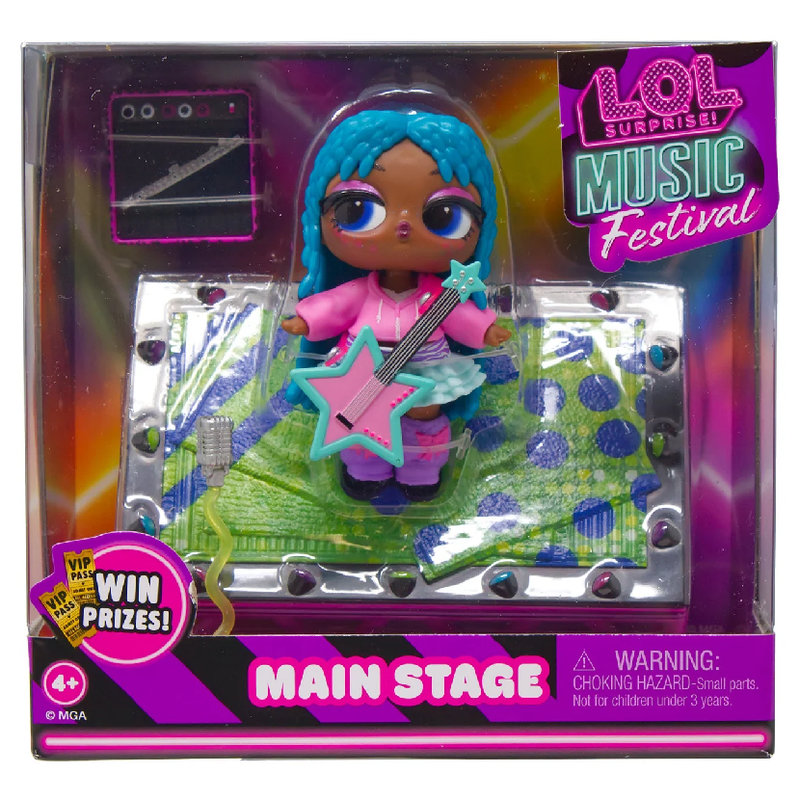  Lol Surprise Seria Music Festival Main Stage Figurka Niespodzianka 3+ 