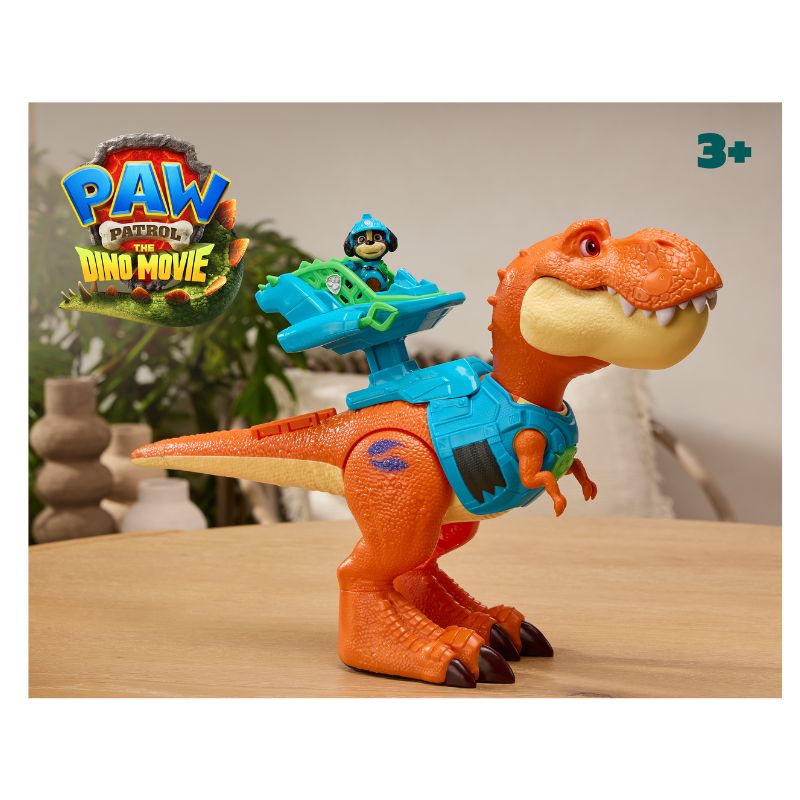 Figurki Psi Patrol I Dinozaury Zabawka Z Filmu Filmowa Dinozaur Interantywny Timmy Z Dźwiękiem Światłem Ruchem Rex 3+