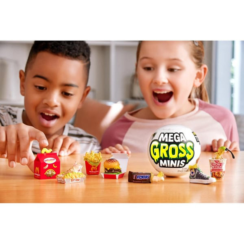 Zuru 5 Surprise Kula Zepsute Jedzenie Mega Gross Minis Niespodzianka Figurki Kapsuła Z Obrzydliwymi Figurkami Niespodziankami